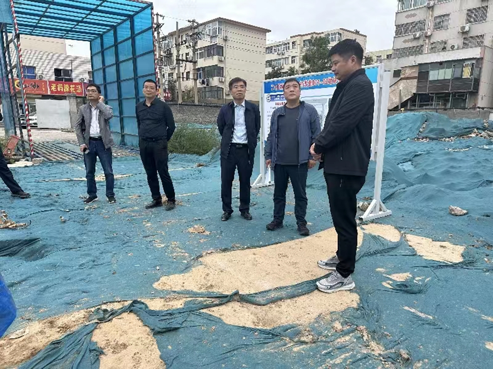 华体会手机网页版-华体会(中国)
负责人汪洋到孙八砦城中村改造项目调研项目建设工作