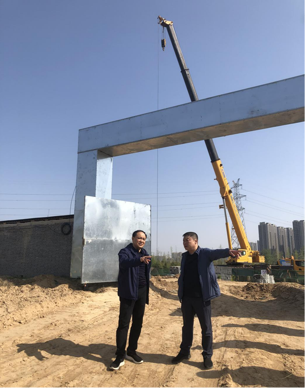 华体会手机网页版-华体会(中国)
党委委员、副总经理张岩到侯寨新镇区安置区调研项目建设工作
